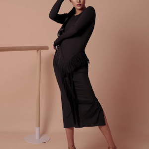 The Curve Fringes Maxi Dress #2046H - Image 3